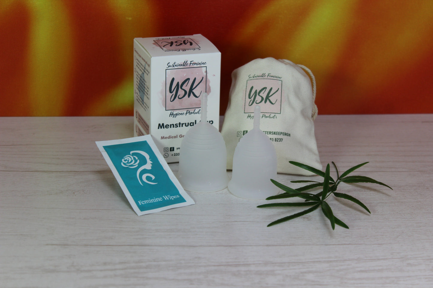 YSK Menstrual Cup [Dual Set]