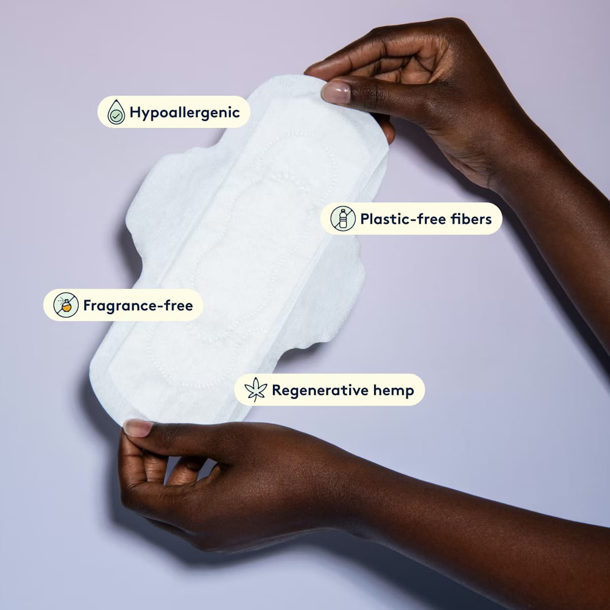 Organic Hemp Blend Pads Regular